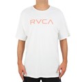 Camiseta Extra Grande Big RVCA Off White