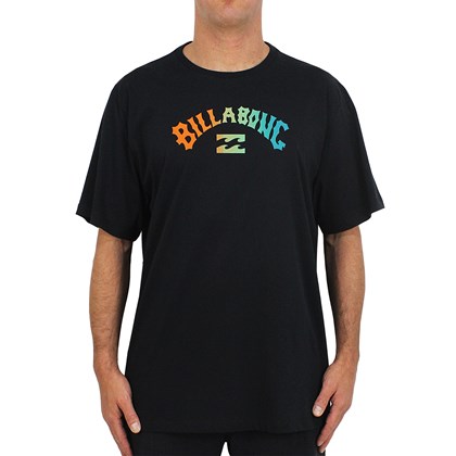 Camiseta Extra Grande Billabong Arch Fill Gradient Black