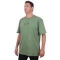 Camiseta Extra Grande Billabong Mid Arch Verde