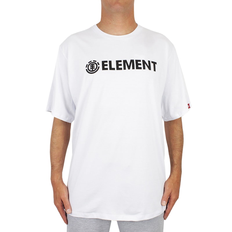 Camiseta Extra Grande Element Blazin Branca - Surf Alive