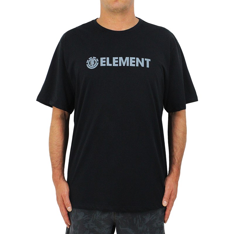 Camiseta Extra Grande Element Blazin Preta