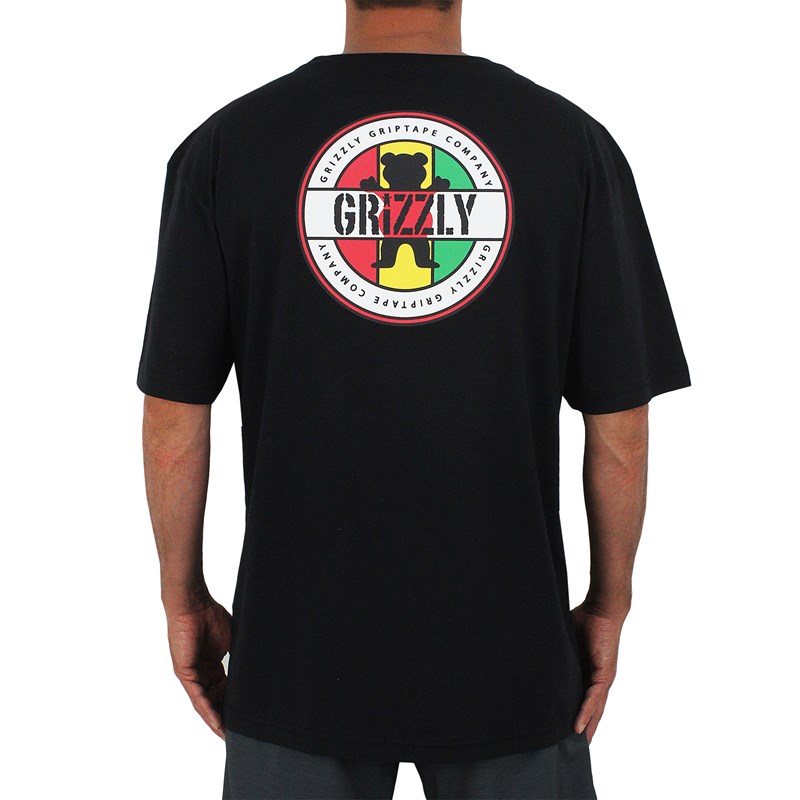 Camiseta Extra Grande Grizzly Most High Black