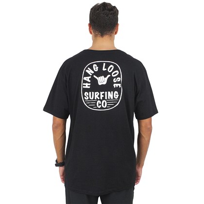 Camiseta Extra Grande Hang Loose Company Preta