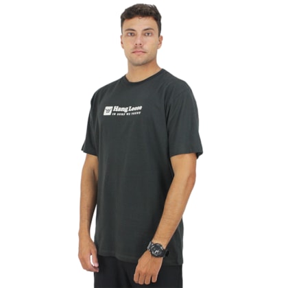 Camiseta Extra Grande Hang Loose Guide Chumbo