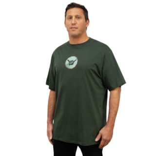 Camiseta Extra Grande Hang Loose Sign Verde