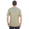 Camiseta Extra Grande Hang Loose Vintage Caqui