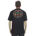 Camiseta Extra Grande Hurley Bottle Over Black