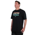 Camiseta Extra Grande Hurley Jam Over Preta