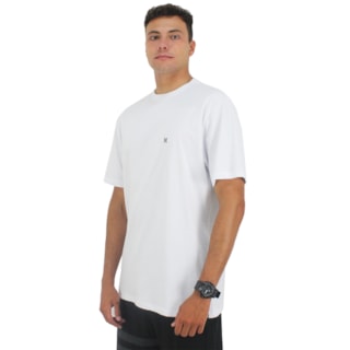 Camiseta Extra Grande Hurley Mini Icon White