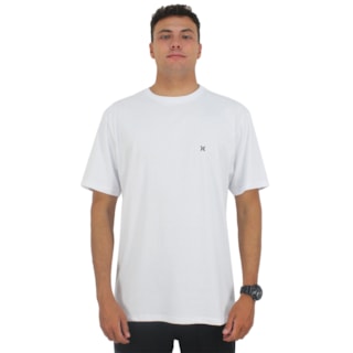 Camiseta Extra Grande Hurley Mini Icon White