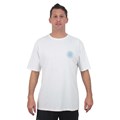 Camiseta Extra Grande Hurley Spiral Branco