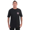 Camiseta Extra Grande Hurley Spiral Preto