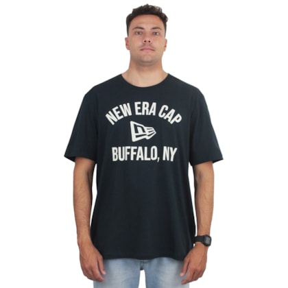 Camiseta Extra Grande New Era Branded Buffalo Navy