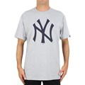 Camiseta Extra Grande New Era MLB Essentials New York Yankees Heather Grey