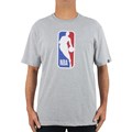 Camiseta Extra Grande New Era NBA Basic Heather Grey