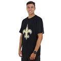 Camiseta Extra Grande New Era New Orleans Saints NFL Black