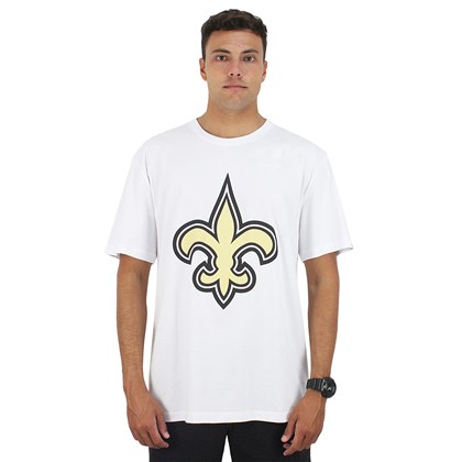 Camiseta Extra Grande New Era New Orleans Saints NFL White