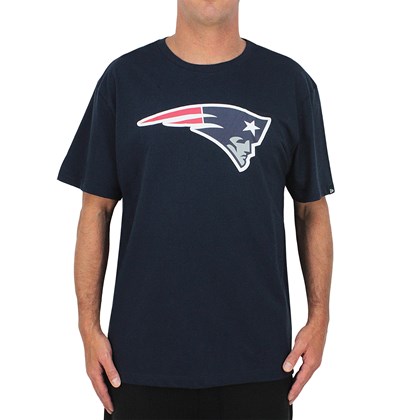 Camiseta Extra Grande New Era NFL New England Patriots Navy