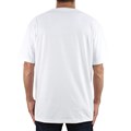 Camiseta Extra Grande Quiksilver Comp Logo White