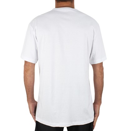 Camiseta Extra Grande Quiksilver Slab The Square White