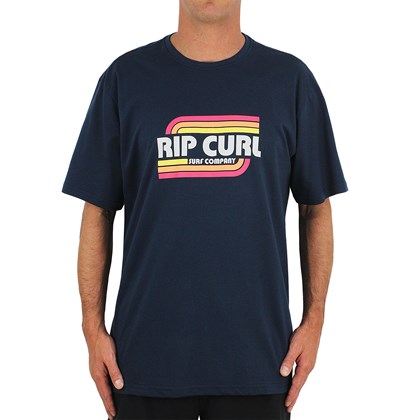Camiseta Extra Grande Rip Curl Surf Revival Big Navy