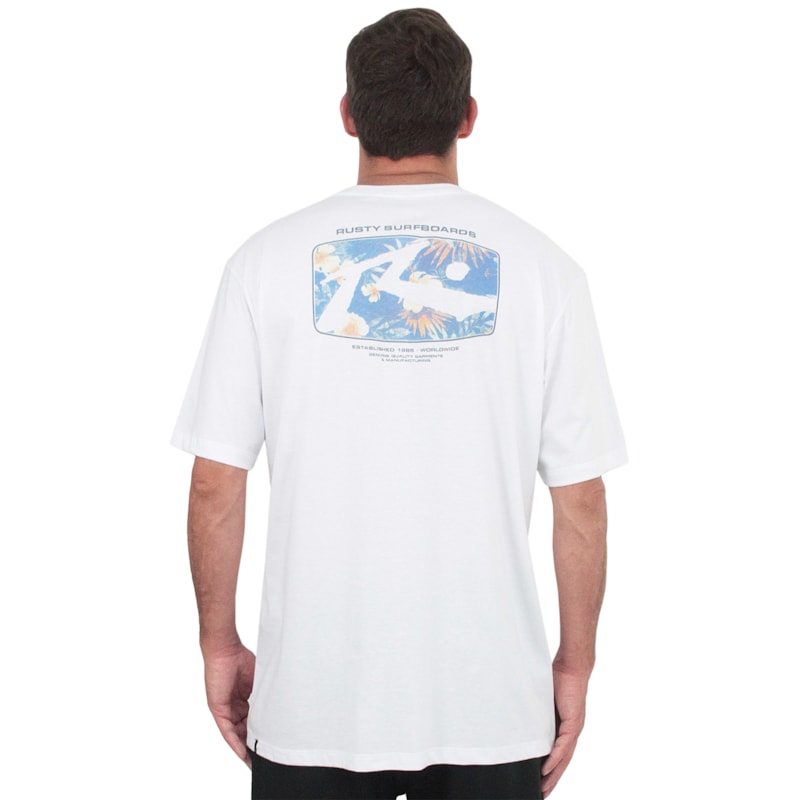 Camiseta Extra Grande Rusty Dream White