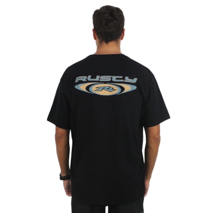 Camiseta Extra Grande Rusty Iri Eye Black