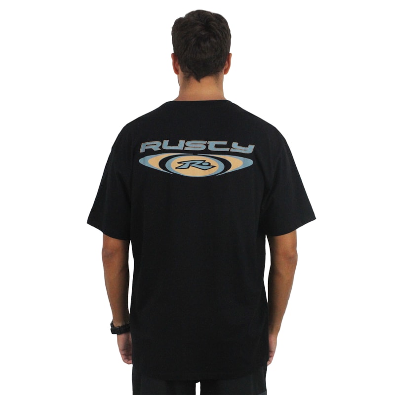 Camiseta Extra Grande Rusty Iri Eye Black