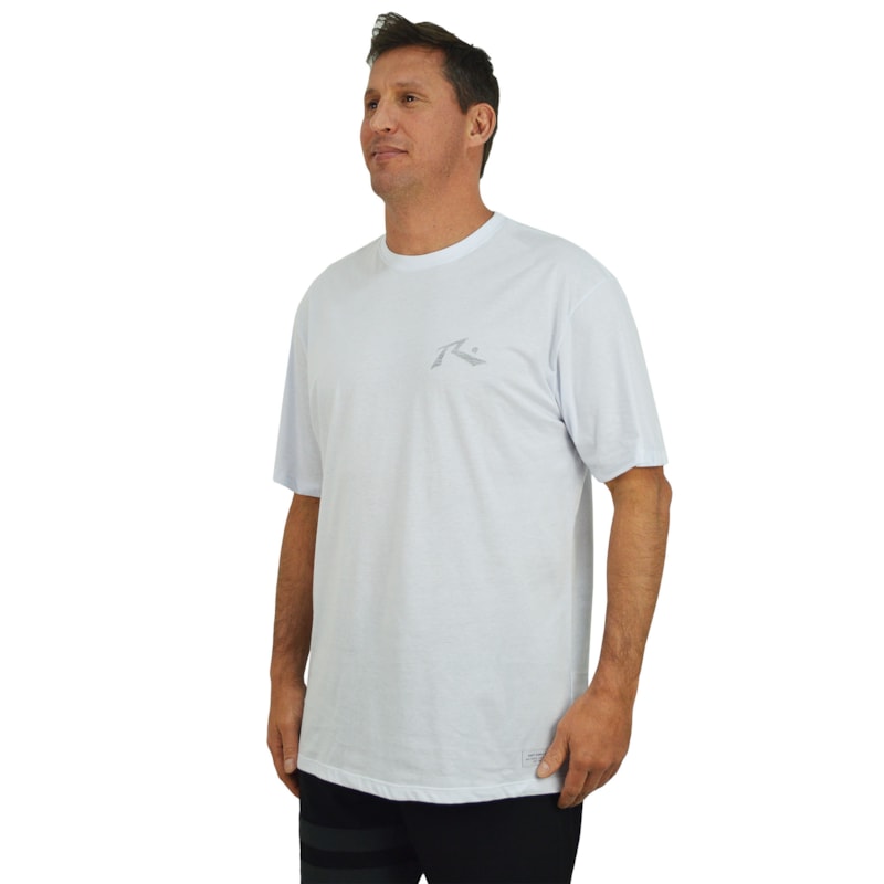 Camiseta Extra Grande Rusty Reverse White