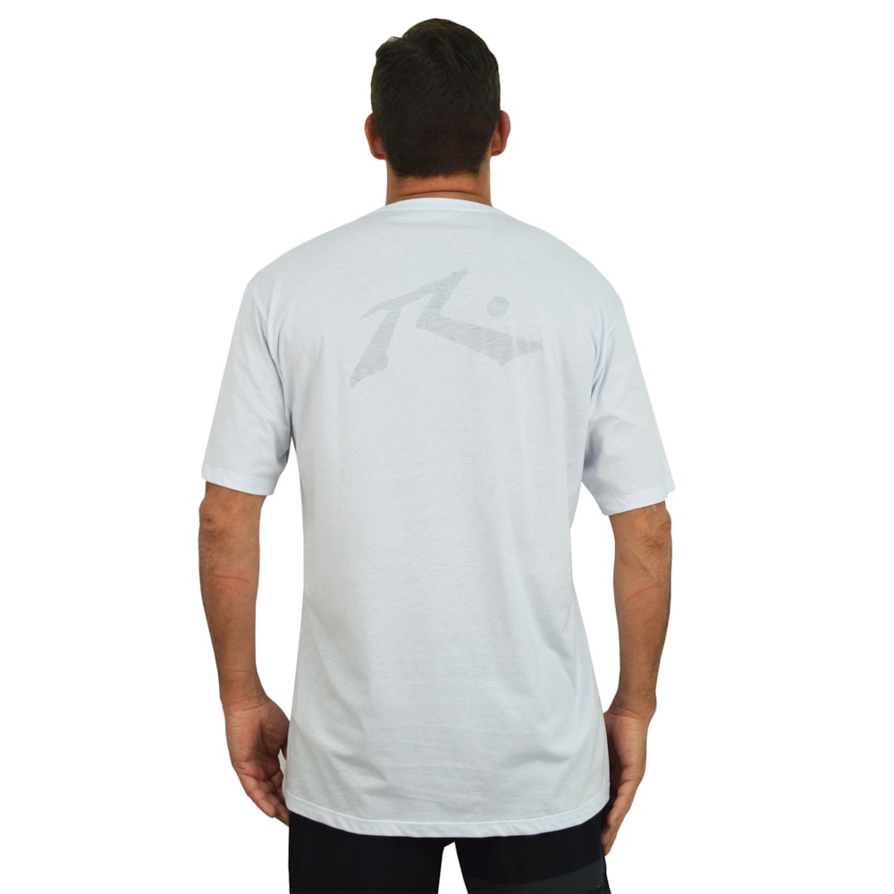 Rusty Reverse Camiseta Extra Grande Rusty Reverse White
