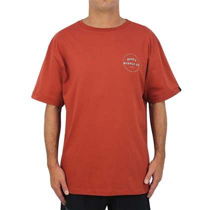 Camiseta Extra Grande Rusty Supply Red