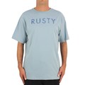 Camiseta Extra Grande Rusty Type Blue