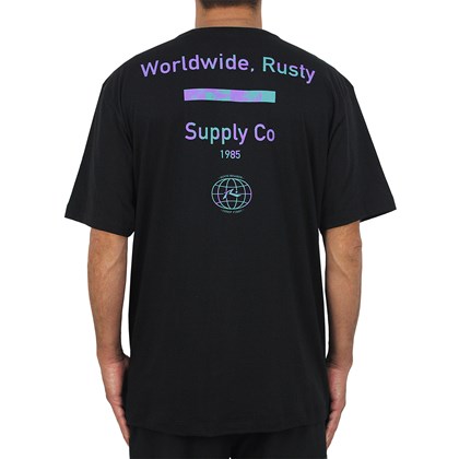 Camiseta Extra Grande Rusty World Chaos Black