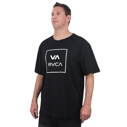 Camiseta Extra Grande RVCA All The Way Black