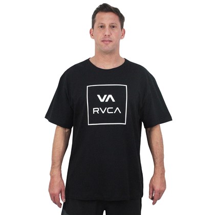 Camiseta Extra Grande RVCA All The Way Black