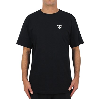 Camiseta Extra Grande Vissla Established Upcycled Black