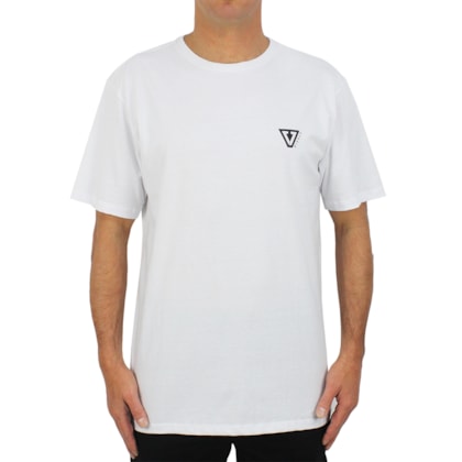 Camiseta Extra Grande Vissla Established Upcycled White Camiseta Extra Grande Vissla Established Upcycled White