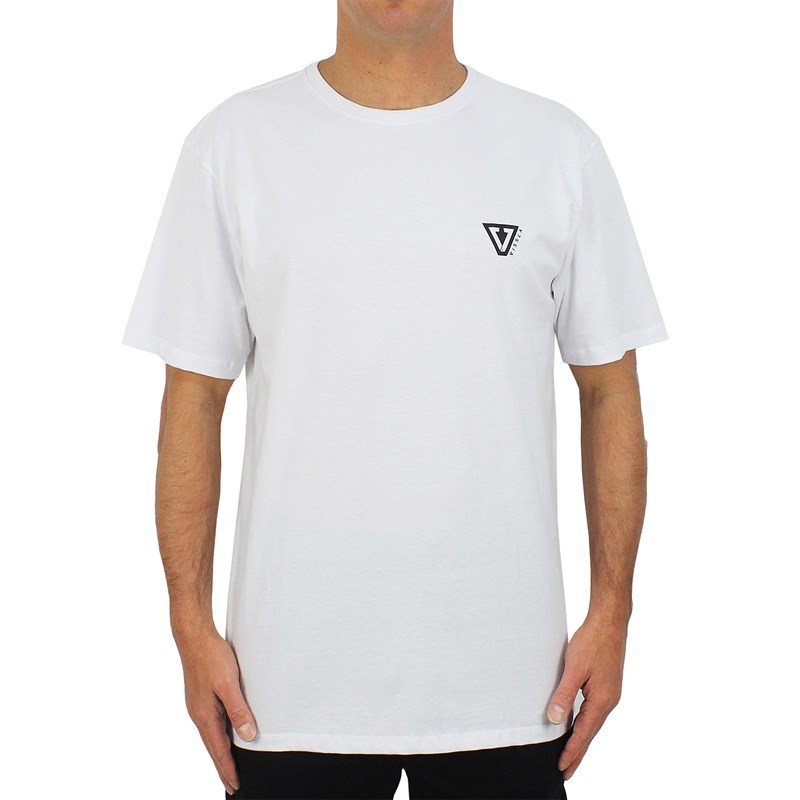 Camiseta Extra Grande Vissla Established Upcycled White