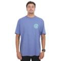 Camiseta Extra Grande Volcom Rabbit Hole Blue