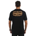 Camiseta Extra Grande Volcom Workwear Union Black