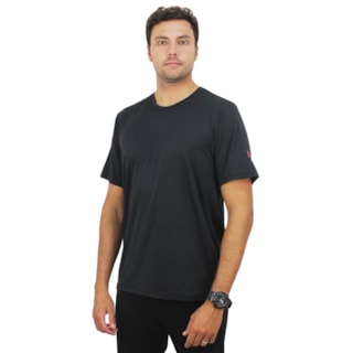 Camiseta Florence UV Manga Curta Preta