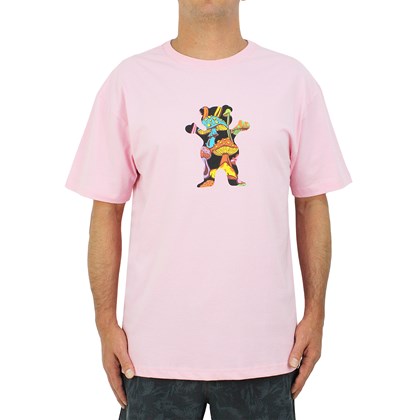 Camiseta Grizzly Fungi Bear Pink