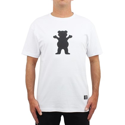Camiseta Grizzly Og Bear Puff White