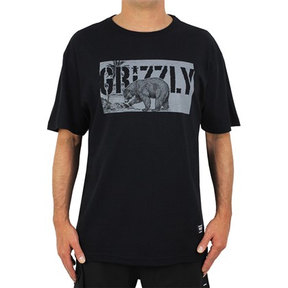 Camiseta Grizzly Paradise Black