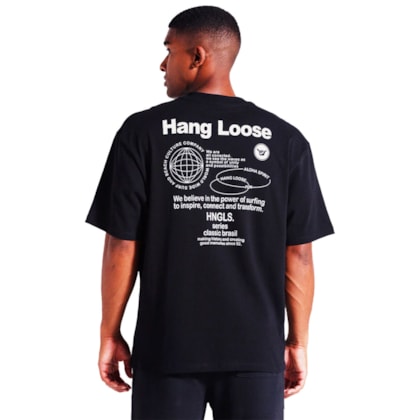 Camiseta Hang Loose New Order Black