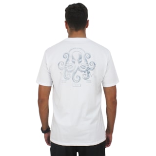 Camiseta Hang Loose Octopus Branca
