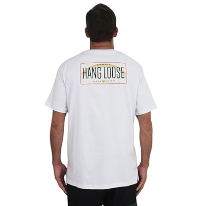 Camiseta Hang Loose Rainbow White