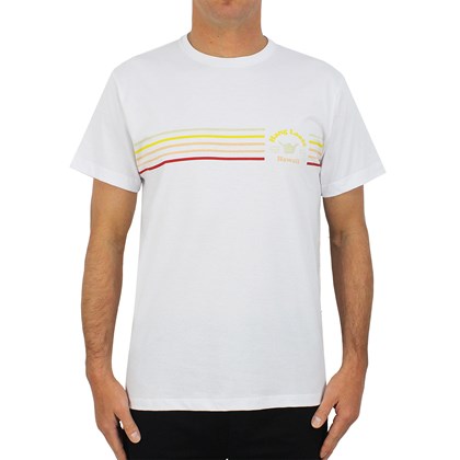 Camiseta Hang Loose Retro Stripe White