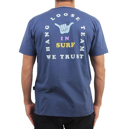 Camiseta Hang Loose Trust Azul Mescla