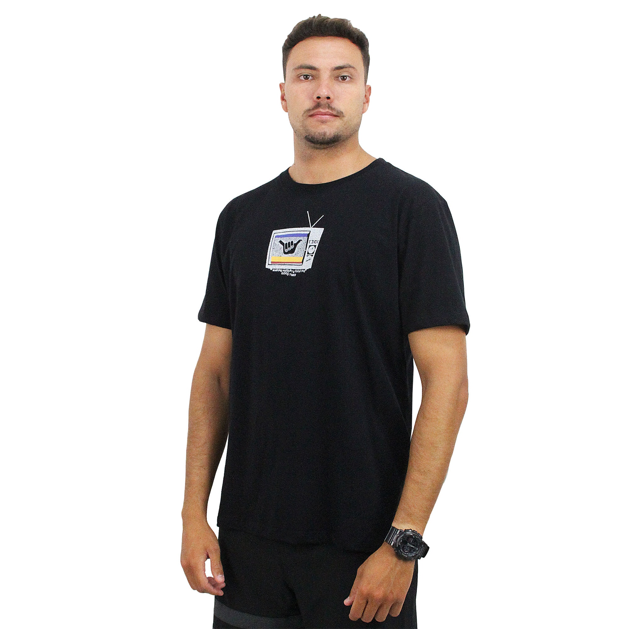 Camiseta Hang Loose Tvon Black